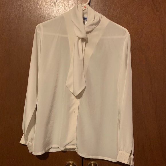Pendleton Tops - white long sleeve blouse for women Pendleton Tops - white long sleeve blouse for women